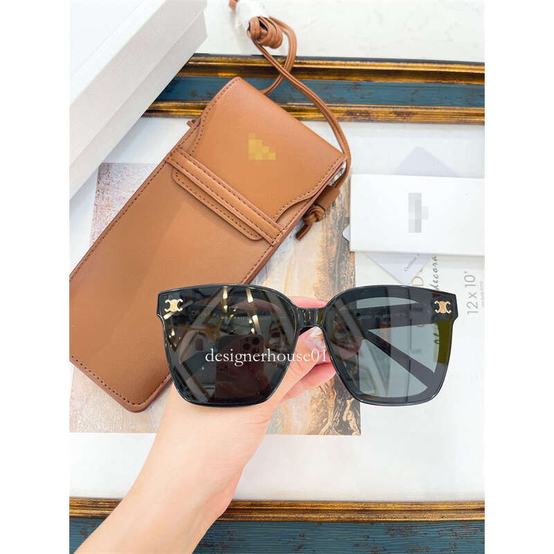 

designer sunglasses2023 New Triumphal Arch Sunglasses Women Fashion Stars Same Sunglasses Large Frame Sunglasses
