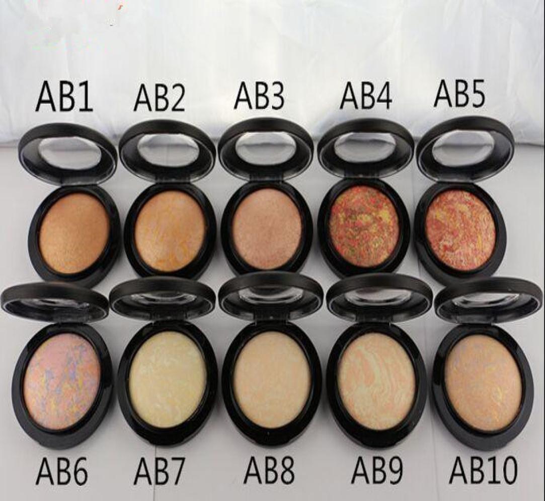 

10 pcs MAKEUP good quality Lowest Selling good Mineralize powder 10g6044131, Mixed color