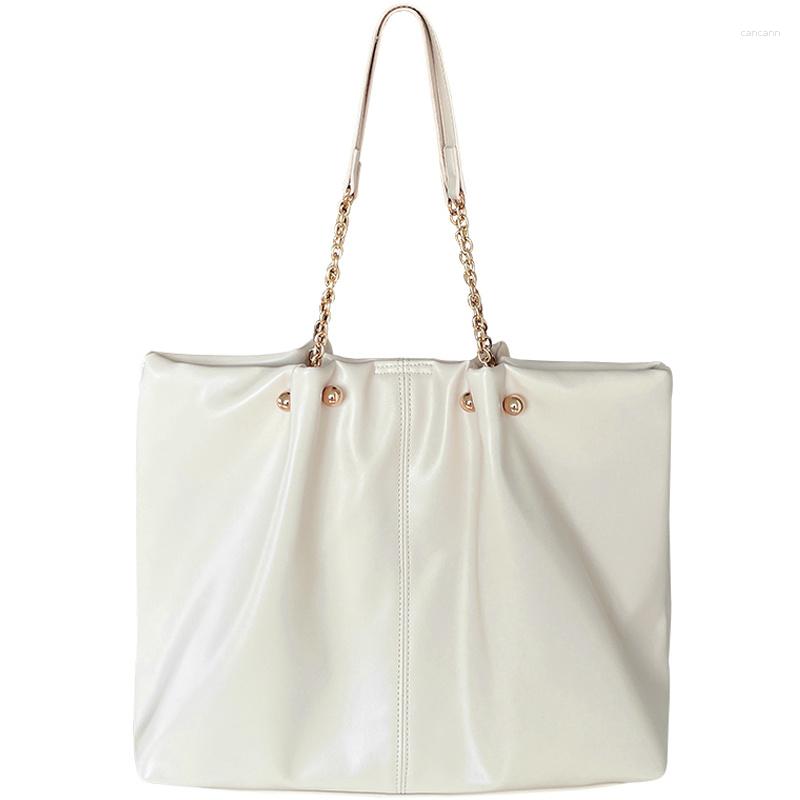 

Evening Bags 2023 High-capacity Leisure Tote Bag Women's Advanced Sense Versatile Shoulder Chain Commuter, Khaki