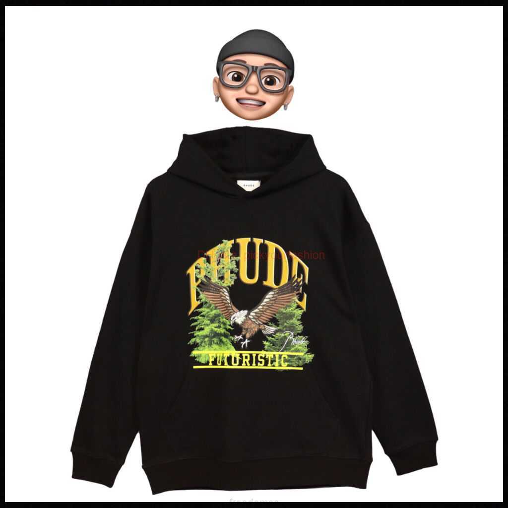 

Designer Clothing Mens Sweatshirts Hoodies 22ss New American Rhude Sweater Oversize Small High Street Ins Autumnwinter Couple Coat Fashion Streetwear Pullover ja, Shipping fee