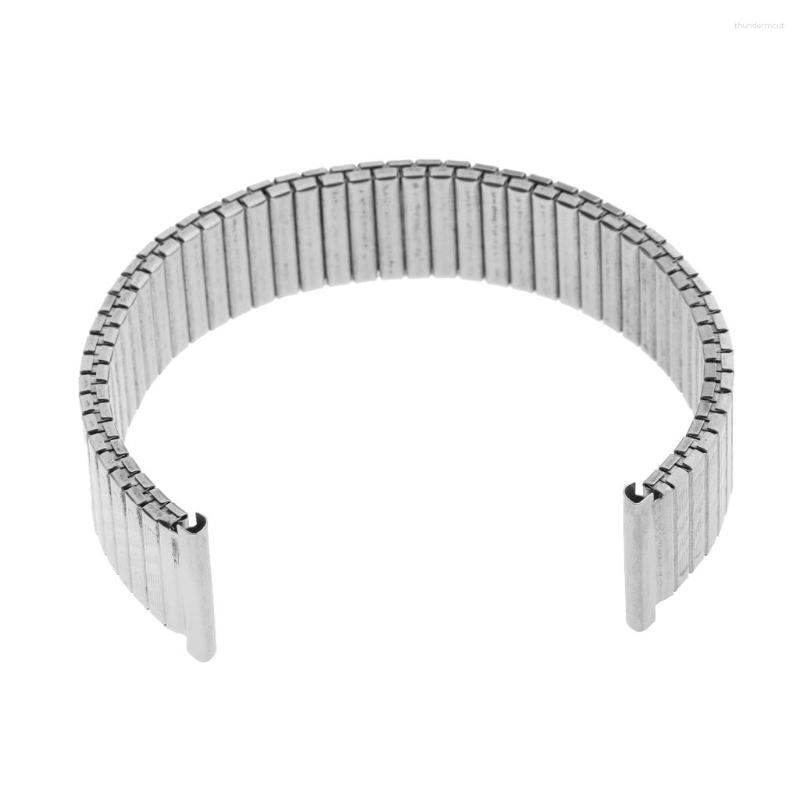 

Watch Bands Band Strap Bracelet Solid Link For Men Women 18mm Stainless Steel Sports Spring