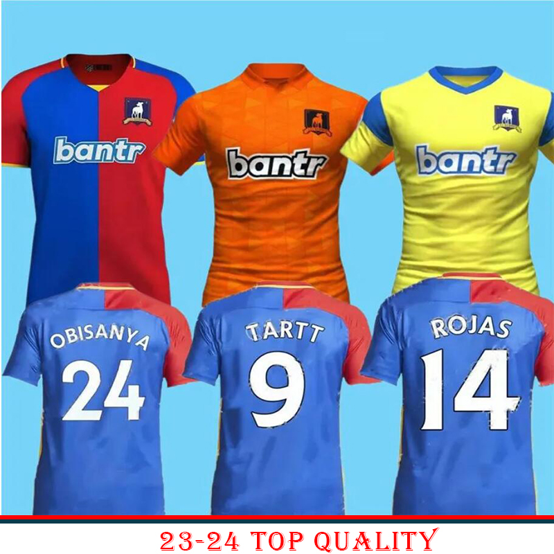 

AFC Richmond 2023 2024 soccer Jerseys 6 KENT 9 TARTT ROJAS Ted Lasso Season 3 Kids Kit Fans Player Version Training Orange Blue Silver Green new Man football Shirs, White
