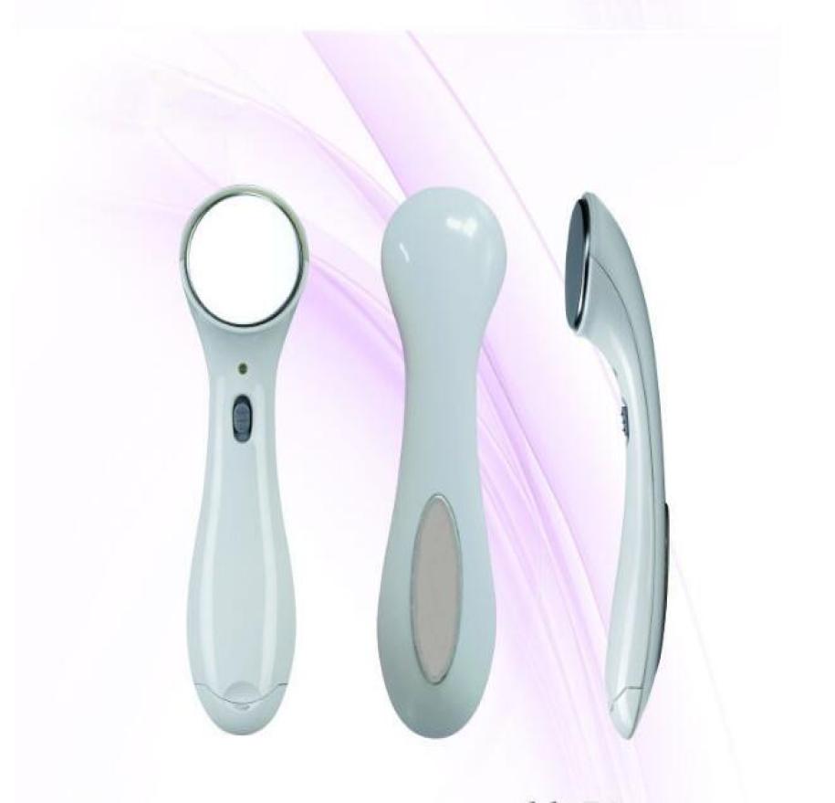 

Negative Ion Face Massager Handheld Face Skin Massage Machine Anti Aging Facial Lifting Skin Care Tool White5408005