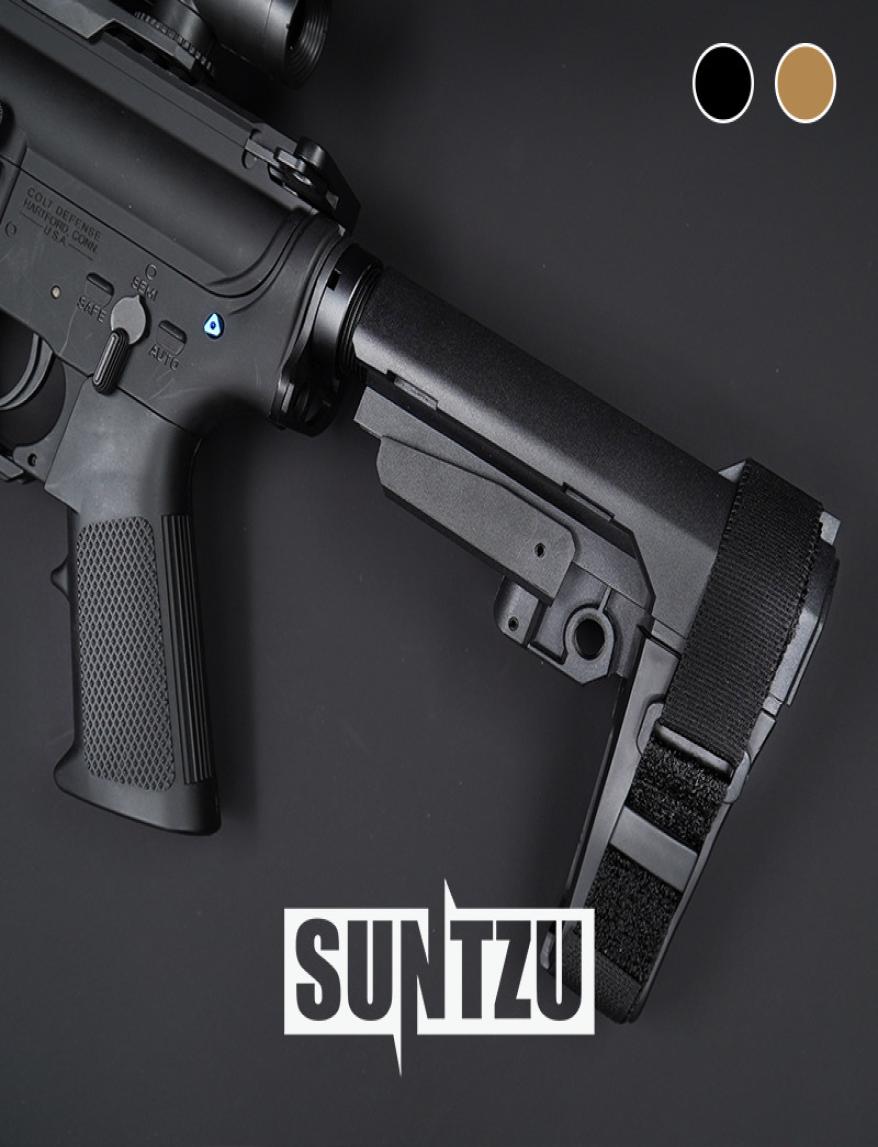 

Tactical nylon Stock for AR15 M4 HK416 GBB AEG Airsoft0127900578, Grey