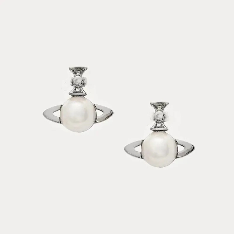 

Designer Saturn Pearl Earrings Fashion Party Fashion Women's Boutique designer jewelry11111