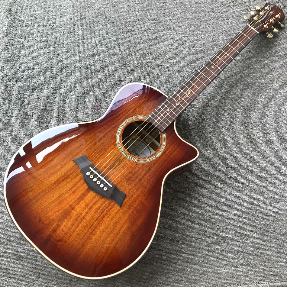 

Custom Shop, Acoustic Guitar, Rosewood Fingerboard, Free Shipping