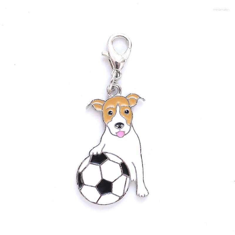 

Keychains 2023 Animal Key Rings For Women Girls JACK Puppy Pet Dog Pendant Charm Gift Lovers Luxury Metal Car Chains KC008
