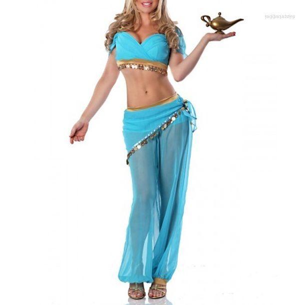 

Stage Wear Belly Dance Performance Costume Adult Short Sleeves Fashion Coin Sequins For Women