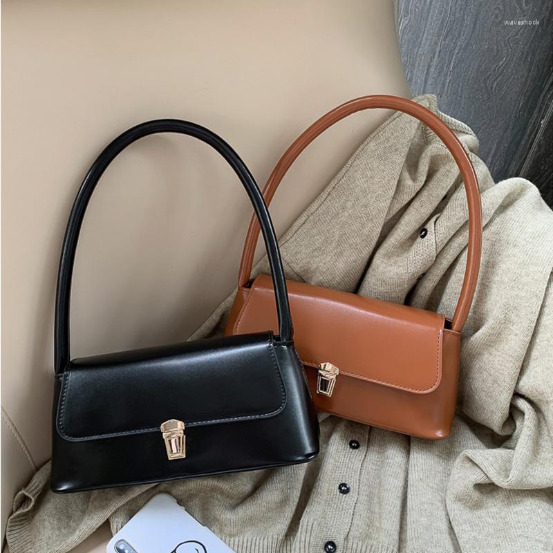 

Evening Bags Underarm Bag Women's 2023 French Niche Western Style Trendy Fashion Portable All-match Ins Shoulder Handbags, Dark brown