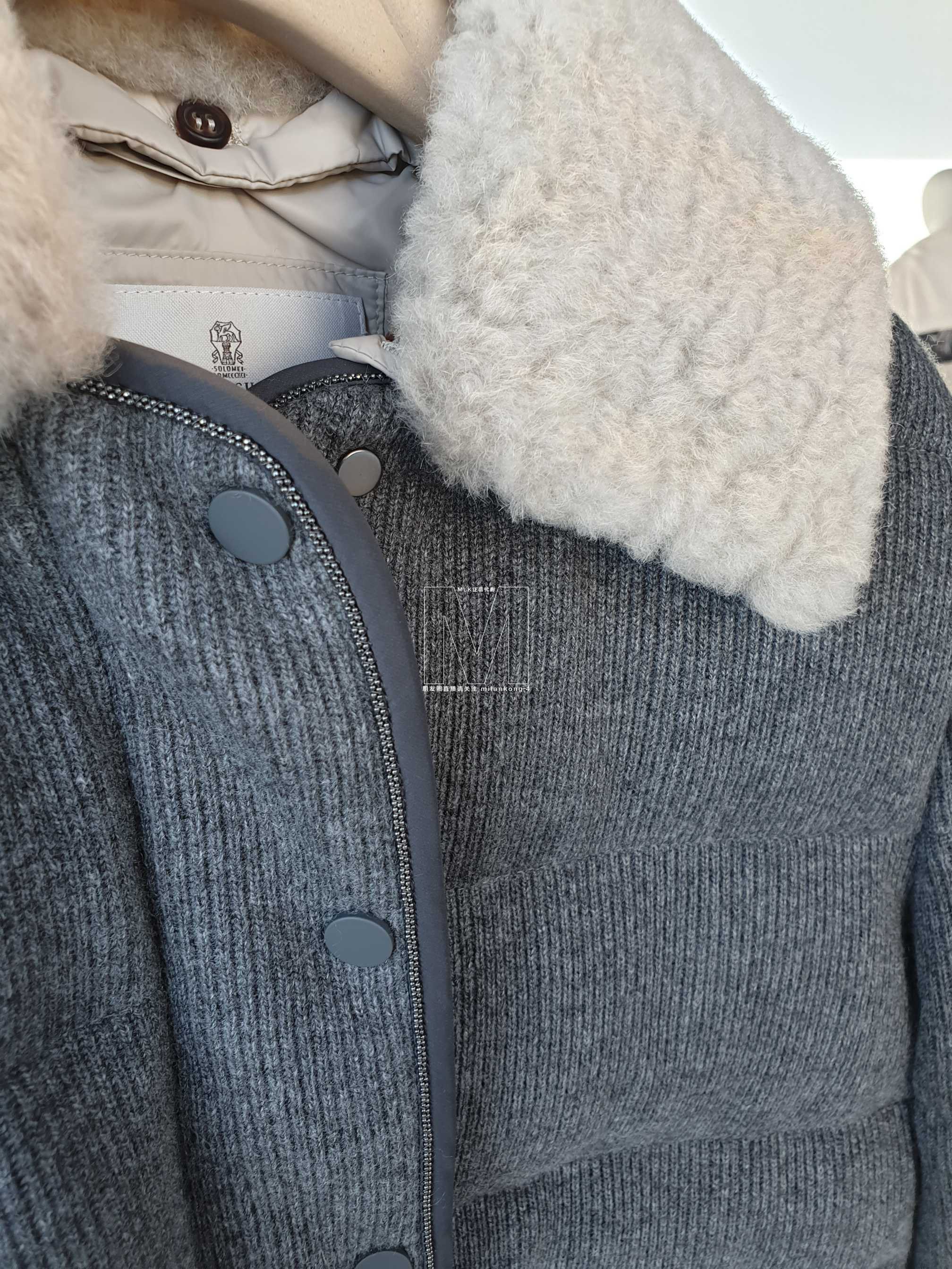 

Womens Wool Jackets Brunello Cucinelli Fall Winter Lapel Single Breasted Loose Long Sleeve Daily Cashmere Coat, Blue