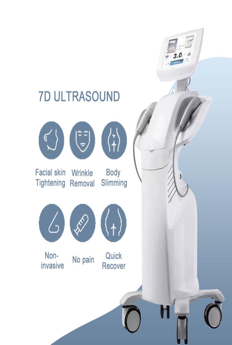 

11 lines 7D HIFU Machine facial antiaging focused ultrasound smas 20000 ss Cartridge body slimming skin tightening lifting Ant1638516