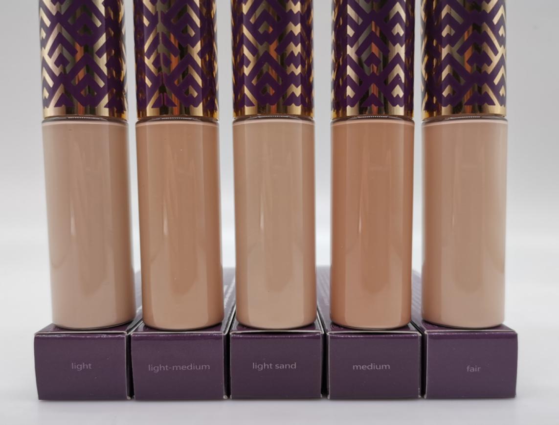 

Makeup contour Concealer 5 colors Fair Light Light medium Medium Light sand 10ml liquid foundation cosmetics DHL6713412, Mixed color