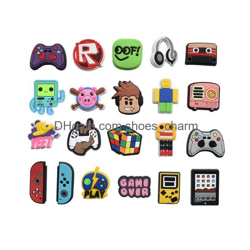 

Charms Pvc Shoe Clog Cartoon Accessories Custom Shoes Decoration Drop Delivery Otypz