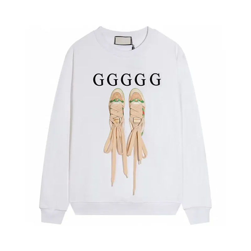 

Designer Hoodie High Street Womens Hoodies Hip Hop 100% Cotton Couple Coat Cotton crewneck jacket123, Ivory