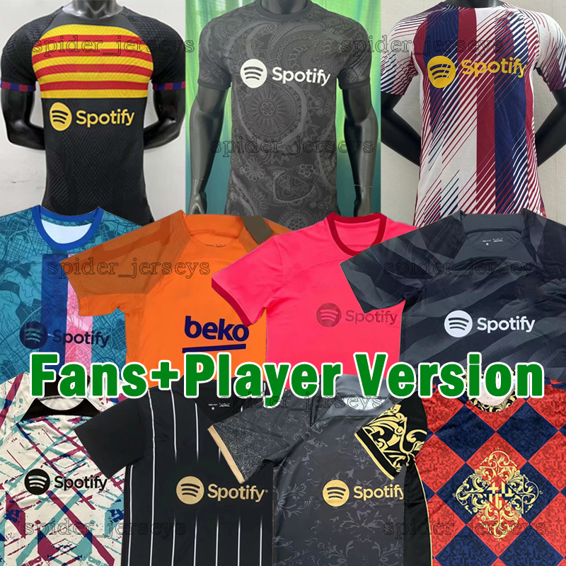

2023 2024 PEDRI LEWANDOWSKI soccer jerseys GAVI ANSU FATI barcelonas de football FERRAN BRAITHWAITE 22 23 Special Fans Player Version Training uniform Men Shirts, 23-24 special
