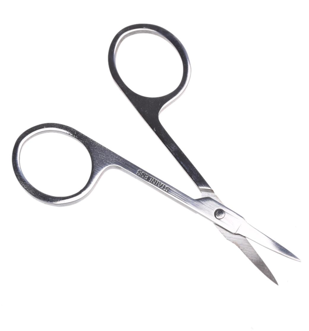 

WholeMakeup Eyebrow Scissor With Sharp Head Stainless Steel Women Brow Beauty Makeup Tool Slightly Curved Manicure Cuticle C7135353