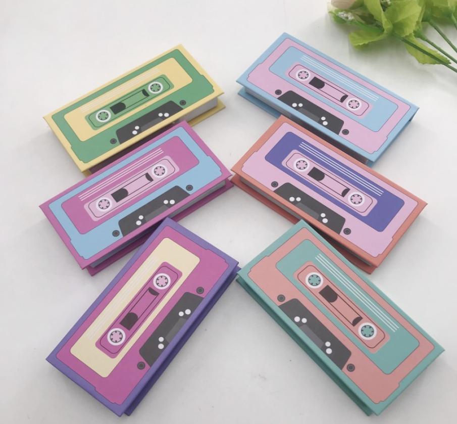

Magnetic eyelashes package tape eyelash box all kinds of customization whole custom logo lashes 6368664