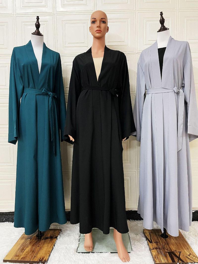 

Ethnic Clothing Ramadan Eid Muslim Abaya Maxi Dress Vestido Arabic Islamic Kimono Hijab African Dashiki Jalabiya Long Robe Gowns Musulmane