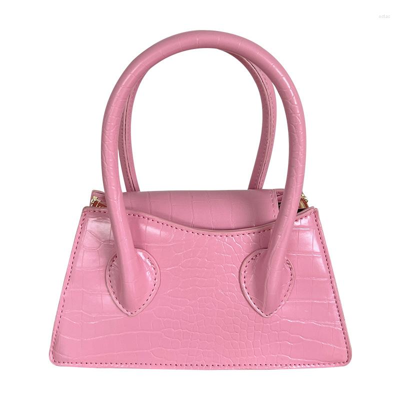 

Evening Bags Small Design Women's Bag Pink Square 2023 Westernized Texture Portable Simple Cross Body, Black