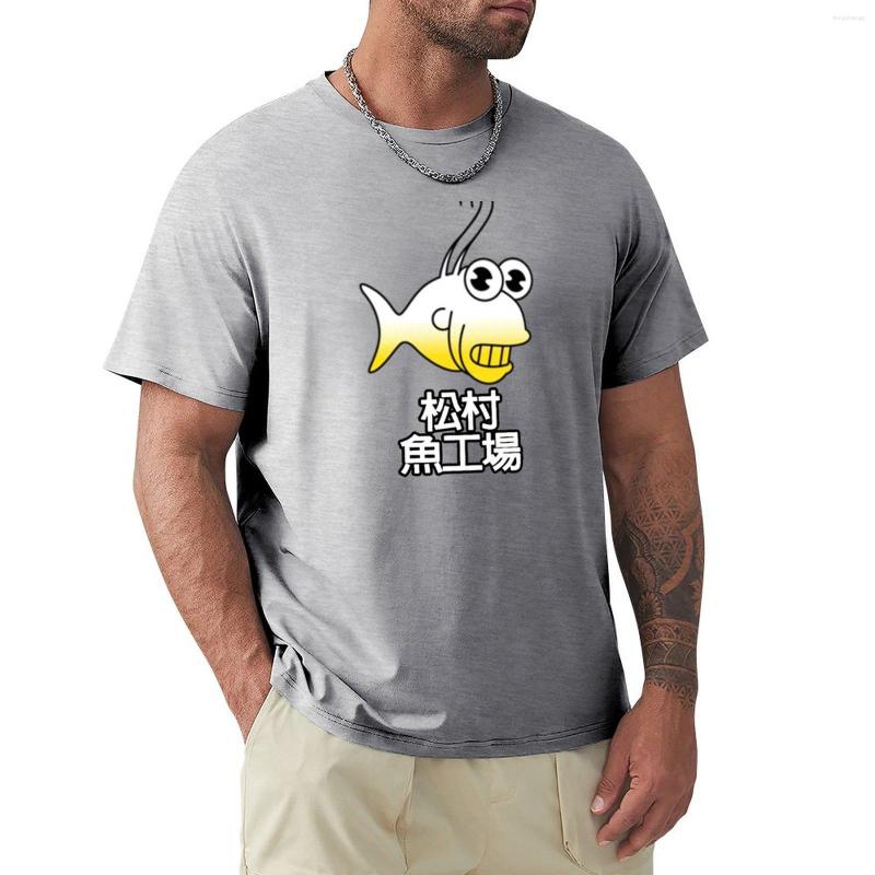 

Men's Polos Matsumura Fishworks T-Shirt Funny T Shirts Heavyweight Cute Clothes Sweat Mens Graphic T-shirts Hip Hop, Medium blue