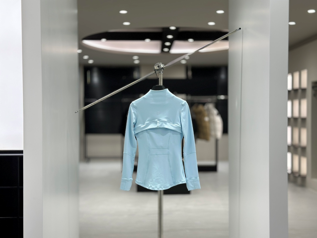 

Lulu2023Lemon Women's jacket luxury brand designer Women's sports coat WunderTrain EverluxTM aked sportiness Define, Aaa+logo