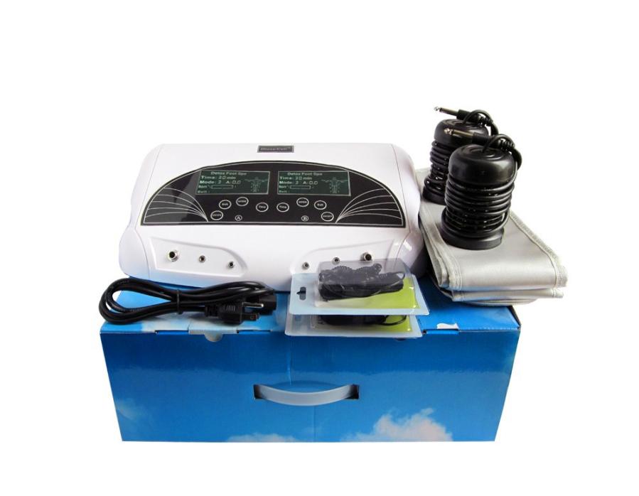 

Dual Foot Detox Spa Dual Lonic Cleanse Detox Machine Foot Spa Instrument Body Health Detox Spa Salon Machine9939049