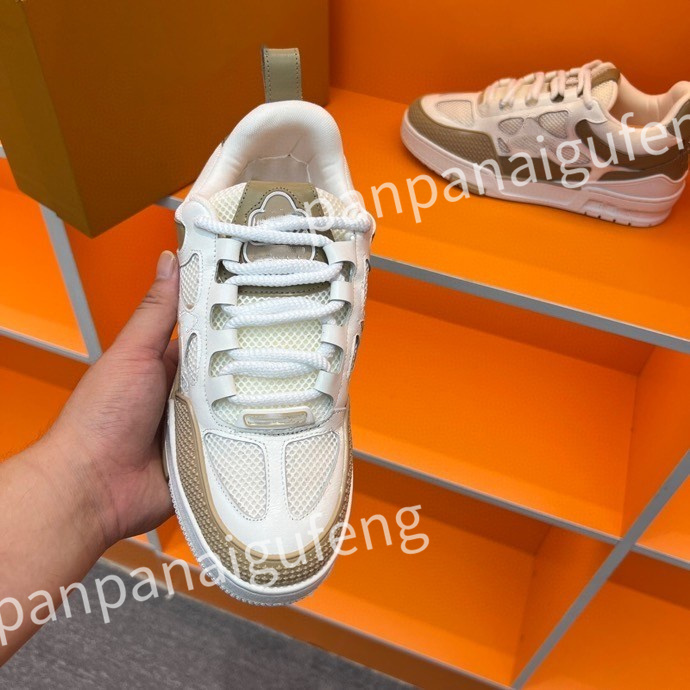 

2023 Top Hot Luxury Designer Casual Shoes for Men Sneakers Fashion Running Sports Shoes Breathable Non-slip Walking Women Casual Loafers Unisex Sneaker, 01