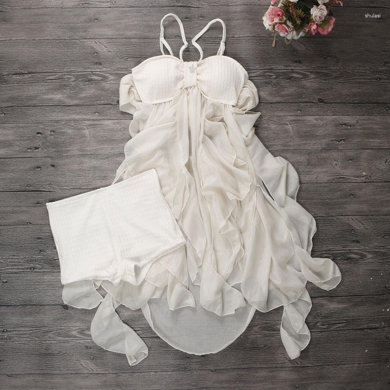 

Women's Swimwear YinFengTing Women Solid One Piece Push Up Sexy Halter Bandage Bathing Suits Swim Beach Dress Female Swimsuit 2023, Beige