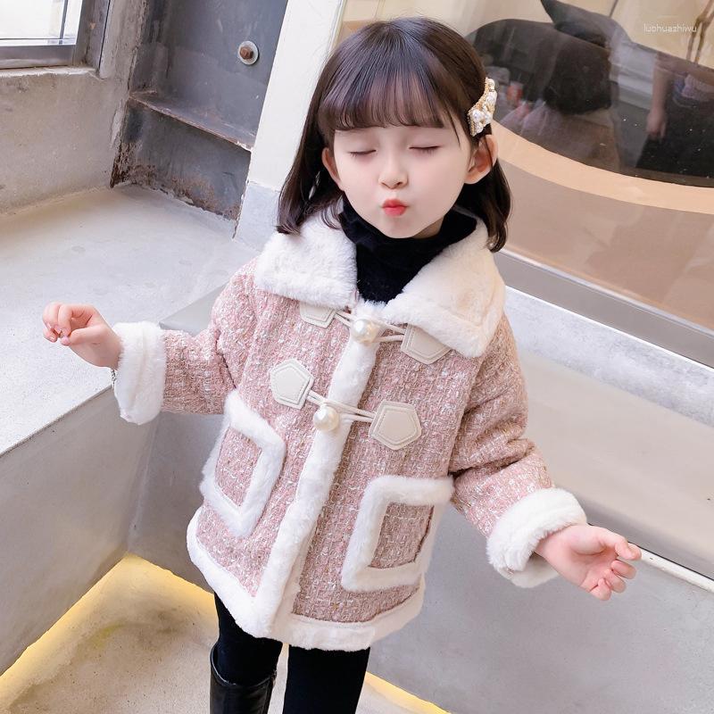 

Jackets Girls Baby's Kids Coat Jacket Outwear 2023 Arrive Thicken Spring Autumn Cotton Outdoor Teenagers Overcoat Top With Pocket Ch, Leggings