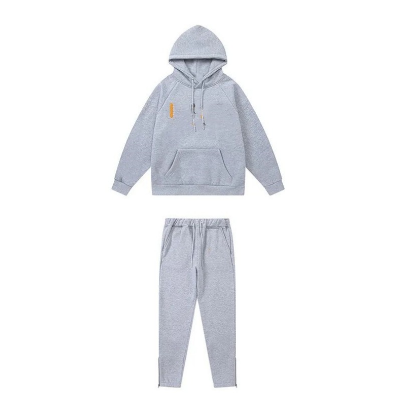 

2023 womens two piece hoodies designer clothes mens womens European and American gradient letter head letter embroidered plush hooded sweater casual sports set S, 10