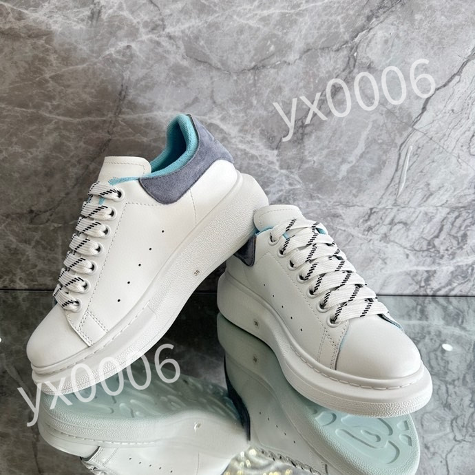 

2023 Luxurys Designers sneaker Casual Shoes Sole White Black Leather Womens mens high-quality Flat Lace Up Trainers sneakers size 35-46, 02