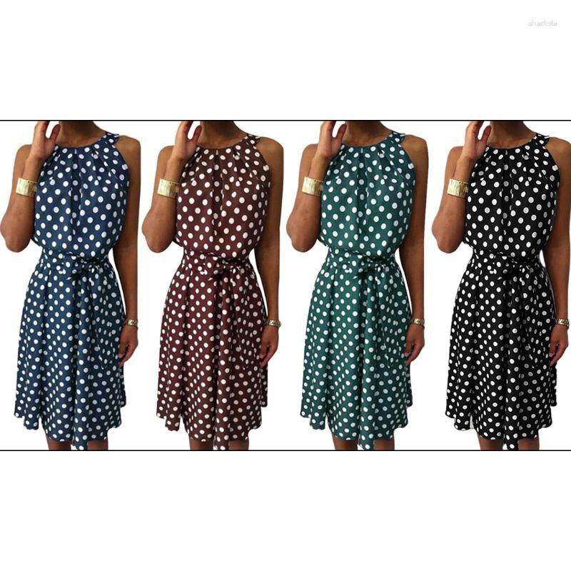 

Casual Dresses Womens Summer Halter Sexy Off Shoulder Midi Long For Tank Dress Vintag DropShip, 4xl