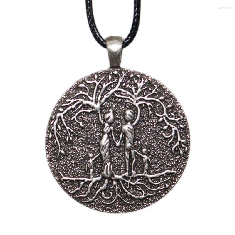 

Pendant Necklaces Tree Of Life Yggdrasil Nordic Talisman Necklace Family Jewelry
