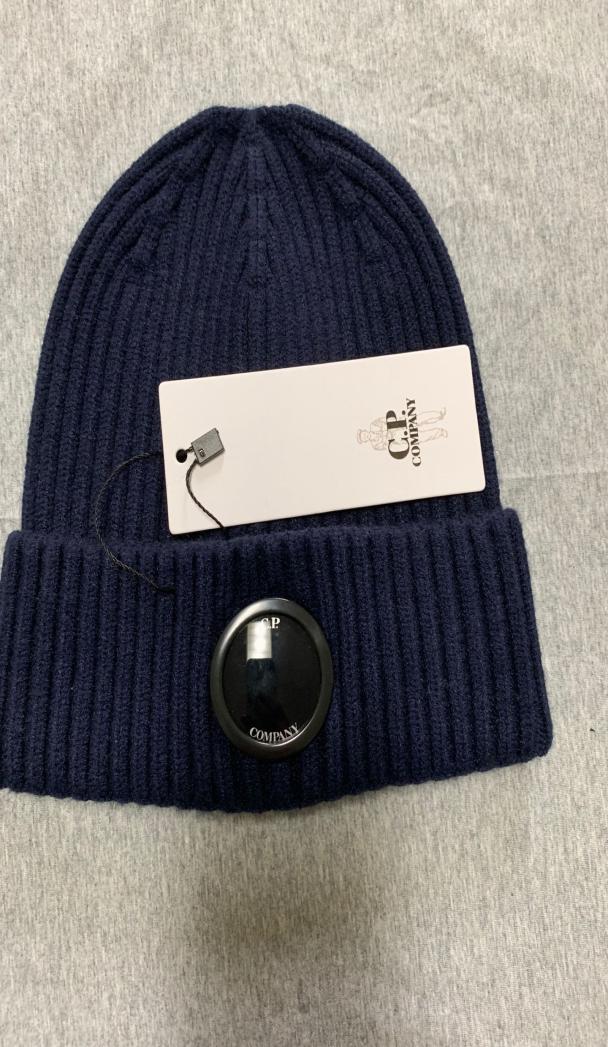 

3 colors One glasses CP beanies high quality men autumn winter warm beanies outdoor sports caps black blue grey8643780