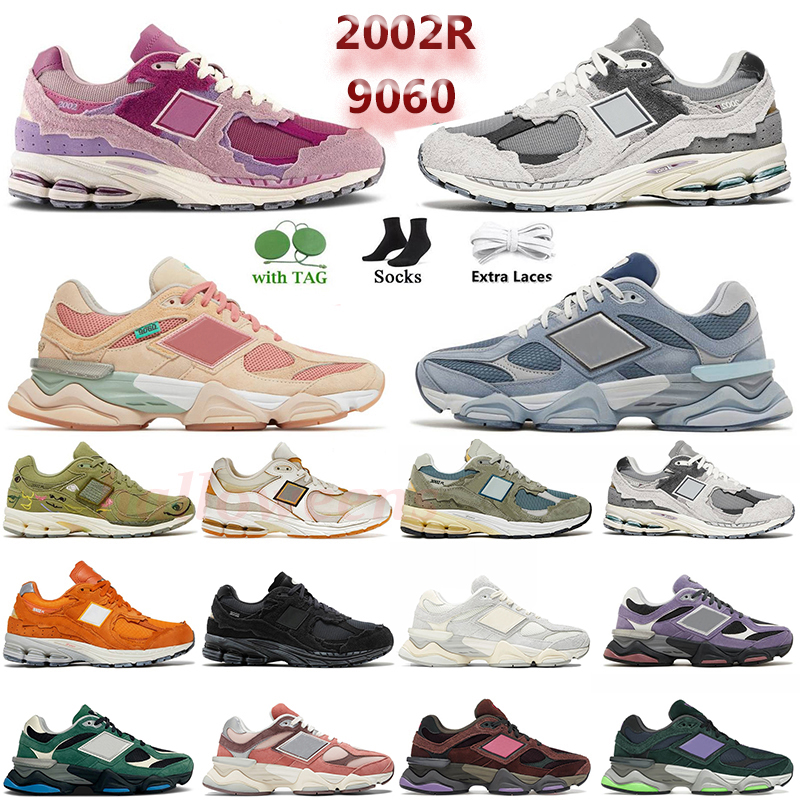 

2023 New Ballance 2002r Protection Pack nb 9060 NB2002R running shoes for men women Pink Phantom Black White JJJJound designer casual nbs athletic sneakers size 45, B23 black white 36-45