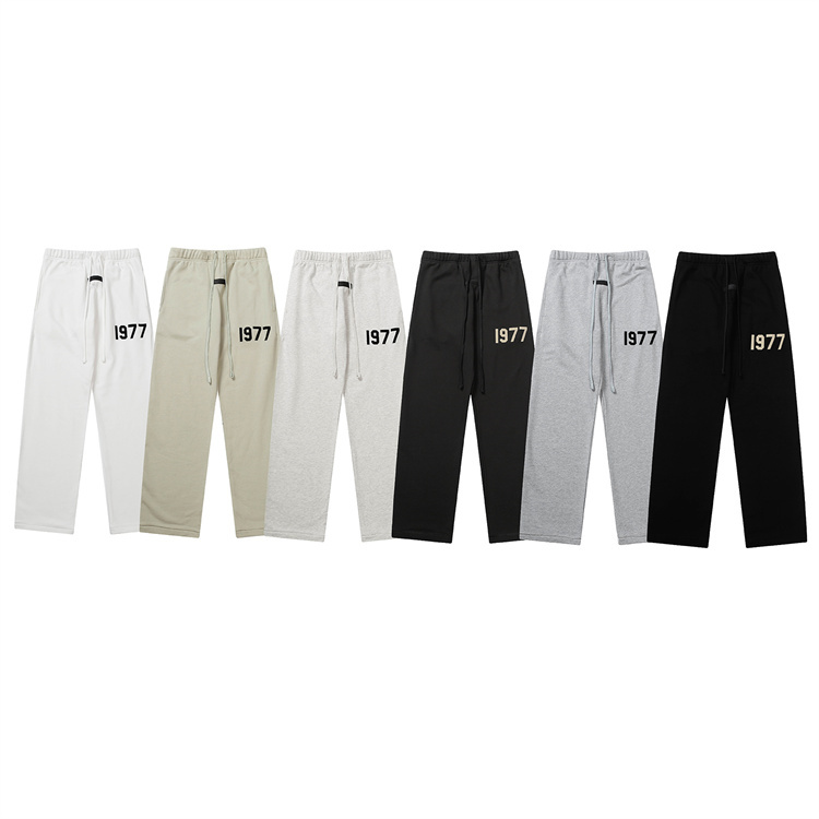 

Men Pants Galleries Sweatpants Dept Speckled Letter Print Men's Women's Couple Loose Versatile Casual Pants Straight M-3XL v3