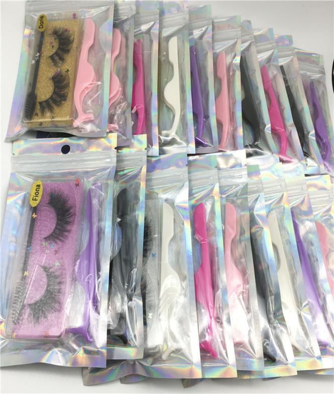 

Natural Faux 3D Mink Eyelashes With Eyelash Tweezer Brush Eyela False Eyelash Fake 5D Mink Eyelashes Thick Long Eyelash Extension 1841956