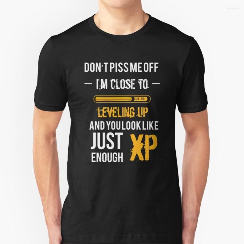 

Men' T Shirts Don'T Piss Me Off I'M Close To Leveling Up And You Look Just Enough Xp - Gaming Shirt Trend T-Shirt Men Summer High, Mtee-navy