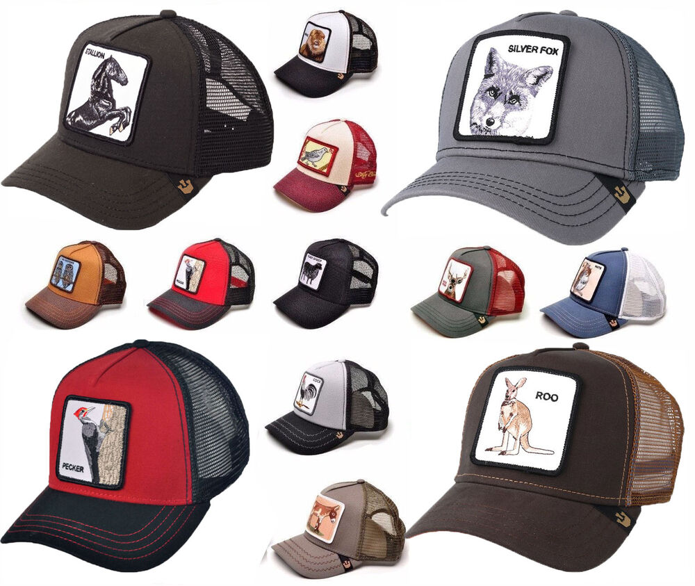 

New Animal Farm Trucker Mesh Baseball Hat Hip Hop Style Breathable Snapback Cap, 13