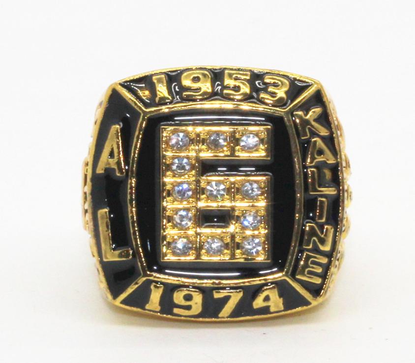 

1953 1974 AL KALINE 3007 CAREER HITS MRTIGER CHAMPIONSHIP RING High Quality Fashion Rings Fans Gifts Manufacturers Fast Ship6383927