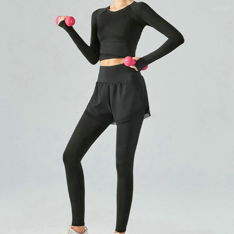 

Men's Pants Men's Stylish Women Yoga High Waist Hidden Pocket Trousers Seamless Lady Sweatpants, Coffee