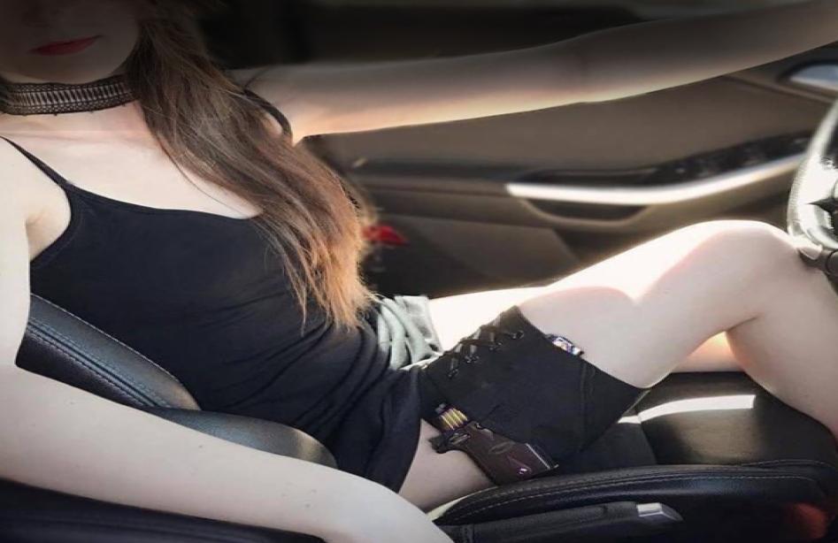 

Women039s leg embroidery concealed carry gun holsters For all micro sized firearms under 45 in overall length2554342, Multi