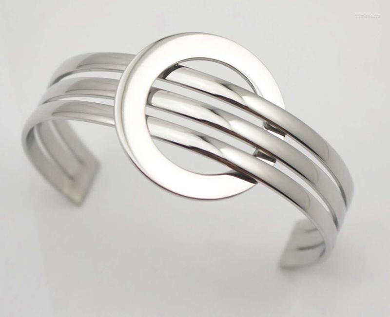 

Bangle 316l Stainless Steel Bracelet Fashion Classical Jewelry Bevel Bracelets & Bangles Present Raym22
