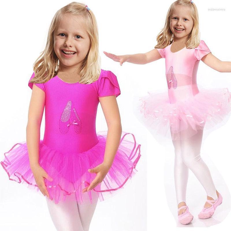 

Stage Wear 2023 Cute Girls Ballet Dress For Children Girl Dance Clothing Kids Costumes Leotard Dancewear, Blue