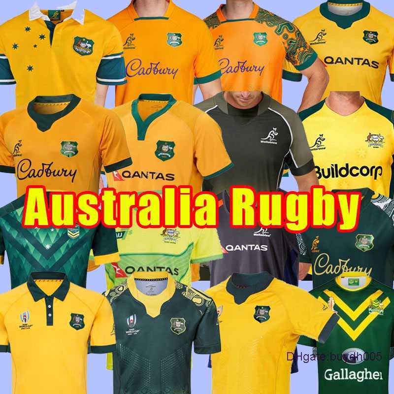 

2023 Men's Rugby Jersey Fans T shirts Australia Retro Home Away Kangaroos Wallaby Size S-5xl Maillot De National World Cup Sevens Vest Pants Vba5, As shown