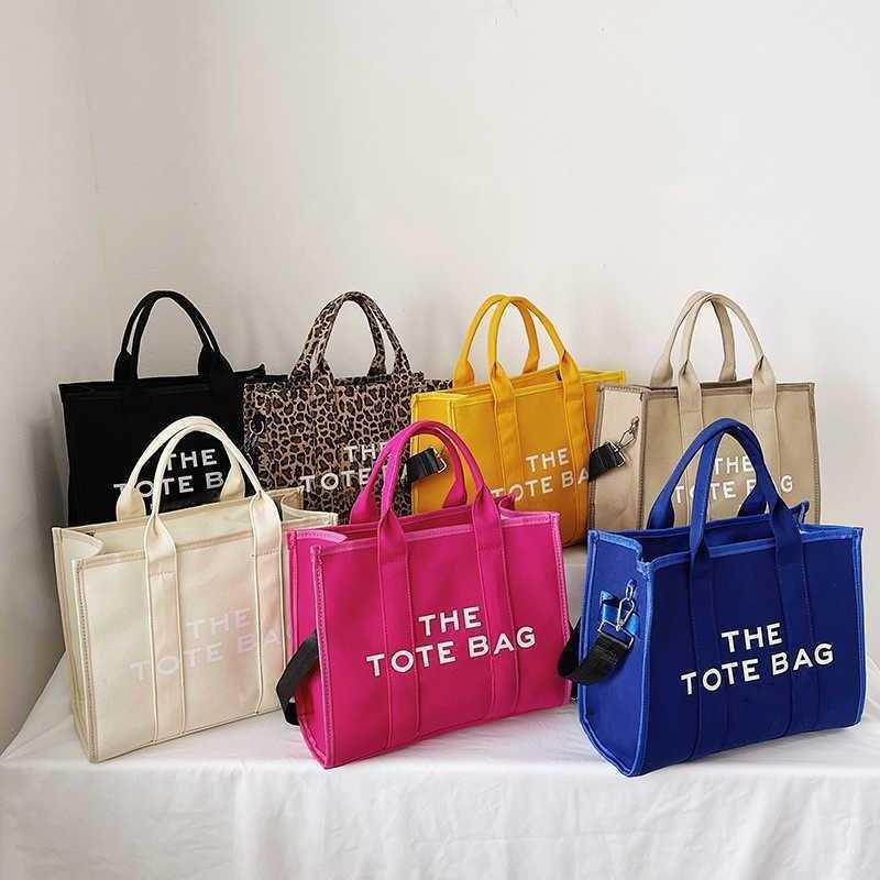 

Evening Bags classic marc tote bag letter canvas totes women designers handbags Fashion Large capacity Shoulder Shopping Bags travel beach bags 230419, Black14