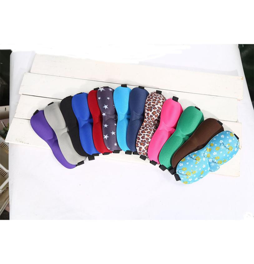 

3D Sleep Eye Mask Rest Padded Shade Cover Travel Relax Blindfolds Eye Cover Sleeping Mask Eye Care Beauty Tools RRA12754465554