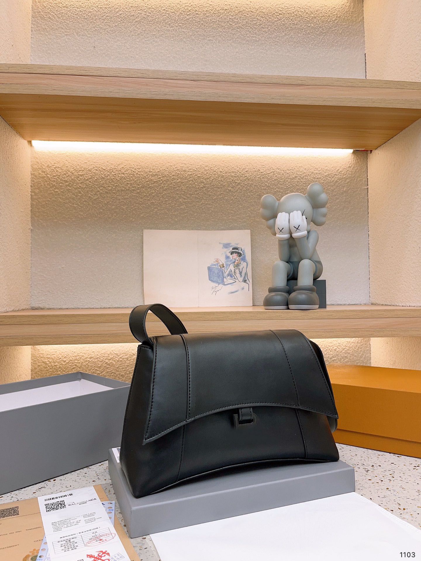 

Top bag logo shopping hourglass B spring and high-end new brand shoulder summer designer bag wallet and brand women's handbag bran Ordj, #1