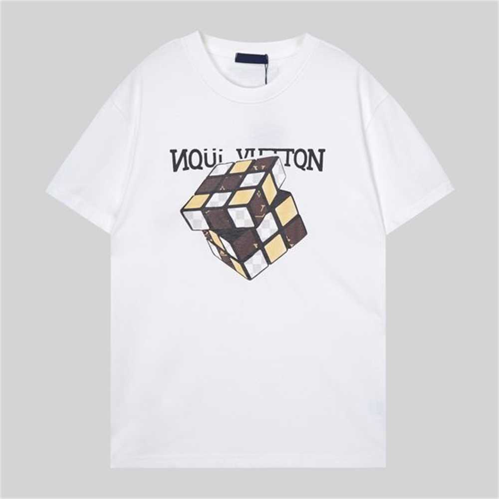 

designer Famous Mens High Quality T Shirt Letter Print Round Neck Short Sleeve Black White Fashion Men Women Tees C2I0
