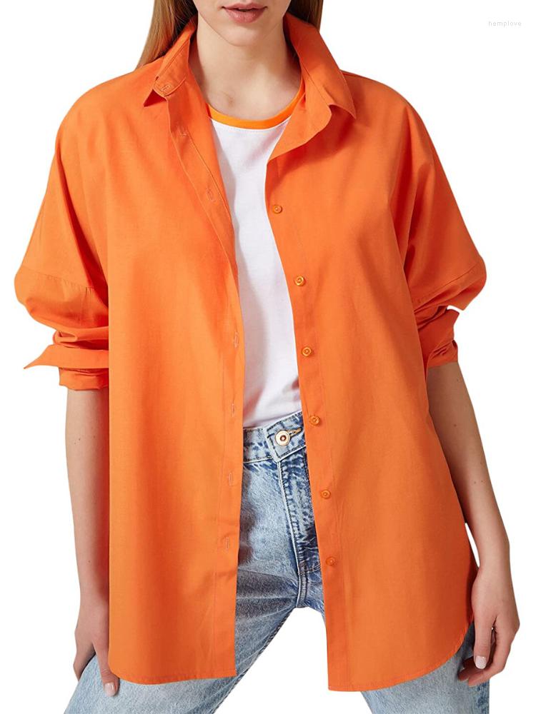 

Women' Blouses Women Oversized Shirts Casual Office Lady Basic Long Sleeve Tops Loose White Elegant Beautiful Blouse For 2023 Female, Purple